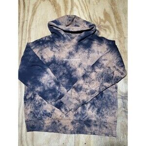 seek discomfort hoodie Men Medium Tie Dye Pullover Cotton Longsleeve Distressed
